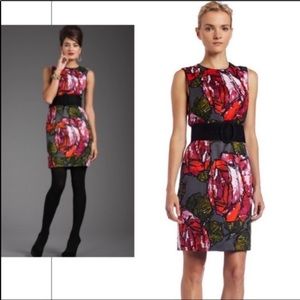 Trina Turk 6 silk blend mirren rose dress.